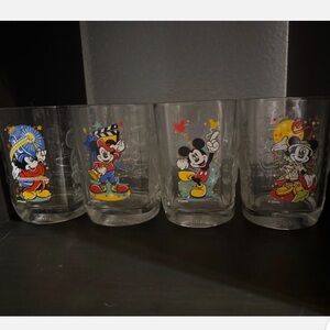 Mickey Mouse Themed Glass Set